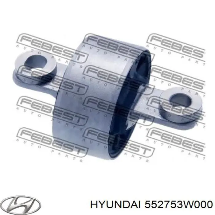 Купить 552753W000 Hyundai/Kia Сайлентблок заднего продольного нижнего рычага