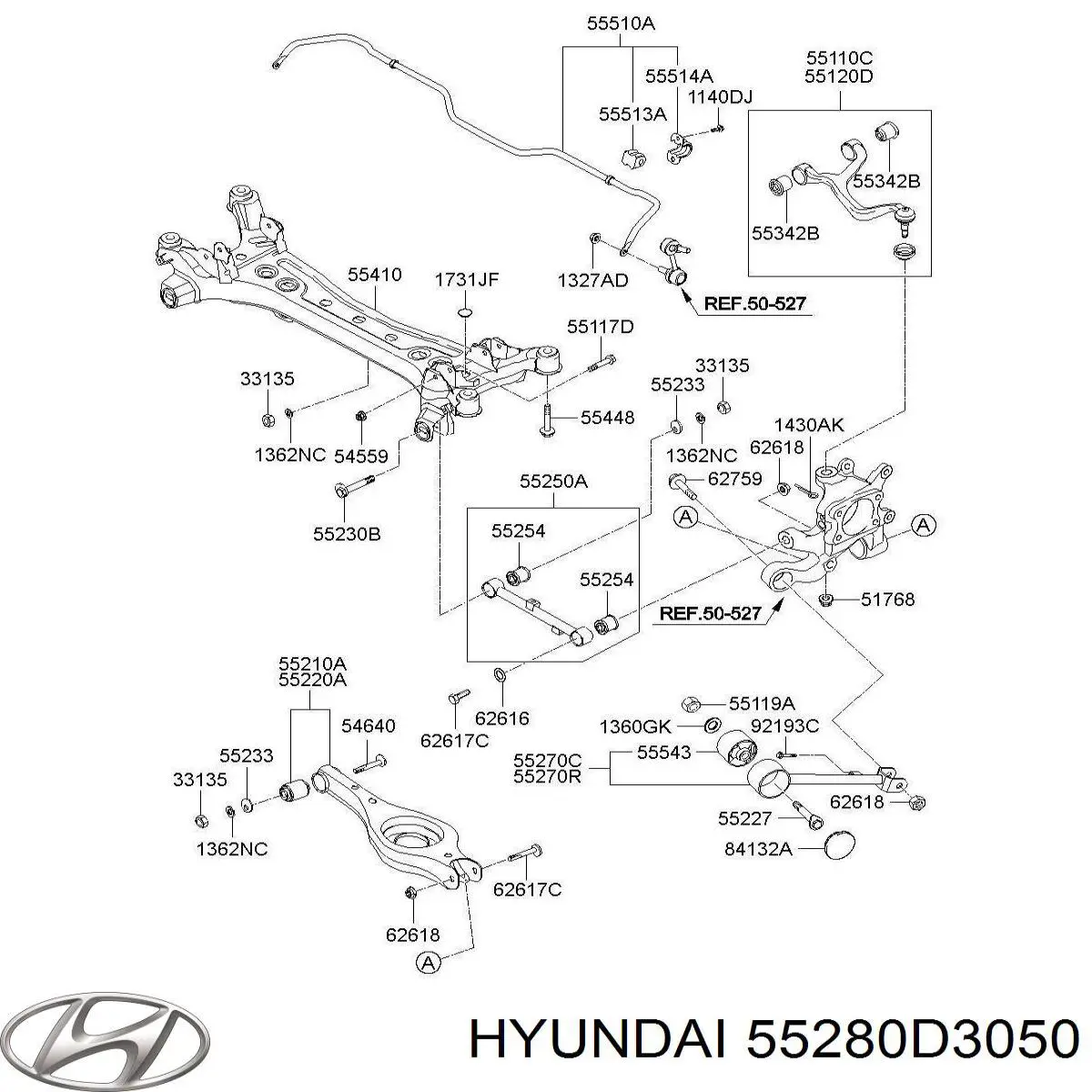 55280D3050 Hyundai/Kia 