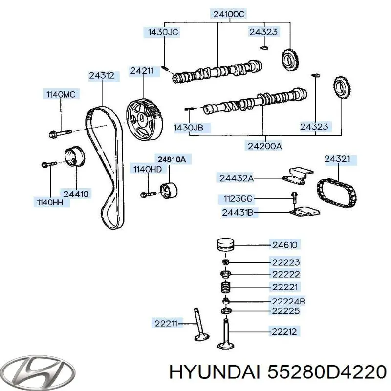 55280D4220 Hyundai/Kia 