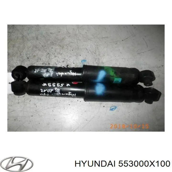 Задний амортизатор Hyundai/Kia 553000X100
