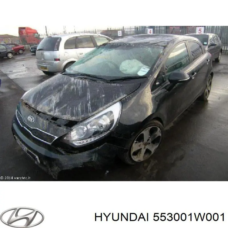 Купить 553001W001 Hyundai/Kia Амортизатор задней подвески