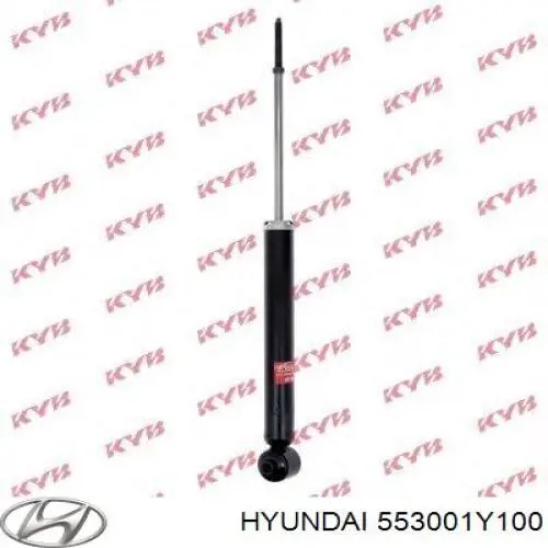 553001Y100 Hyundai/Kia amortecedor traseiro