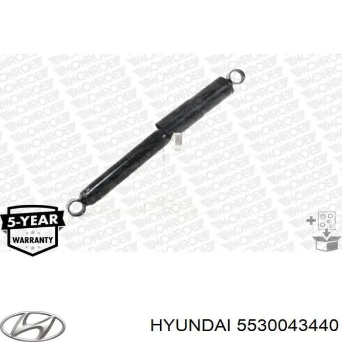 5530043440 Hyundai/Kia амортизатор задний