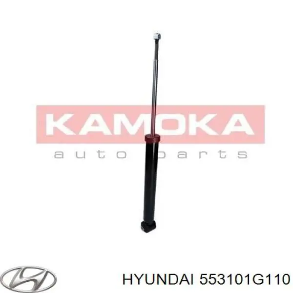 553101G110 HYUNDAI Amortiguador trasero original y equivalente
