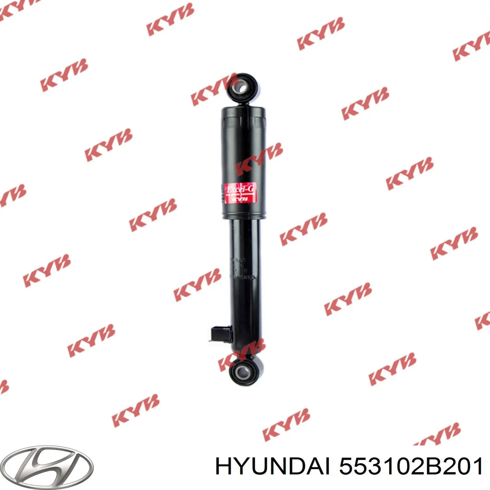 553102B201 HYUNDAI Amortiguador trasero original y equivalente