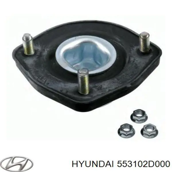 553102D000 Hyundai/Kia опора амортизатора заднего левого