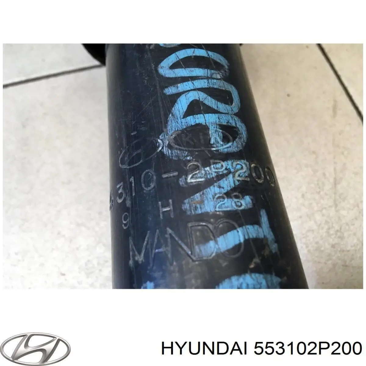 Задний амортизатор Hyundai/Kia 553102P200