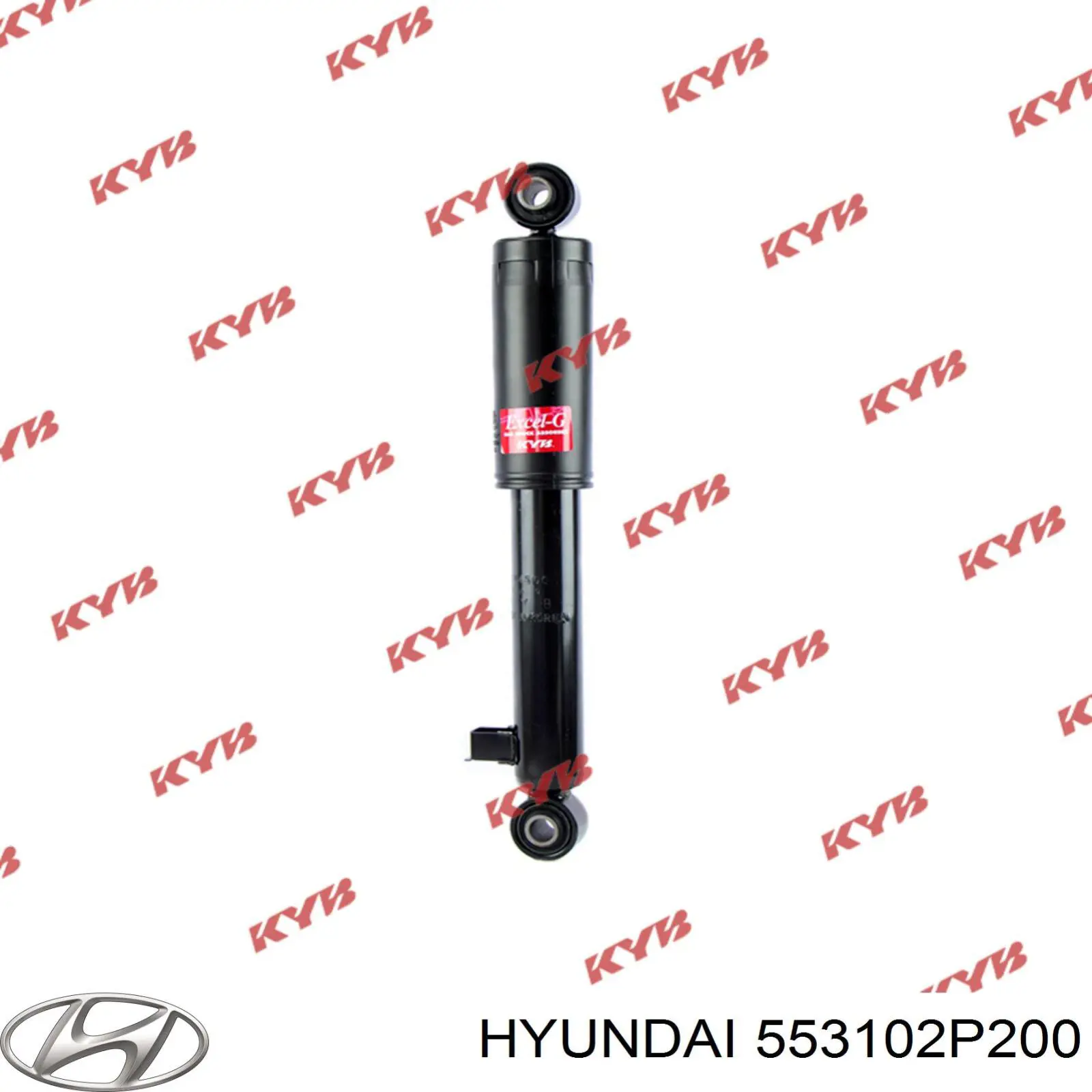 Купить 553102P200 Hyundai/Kia Амортизатор задней подвески