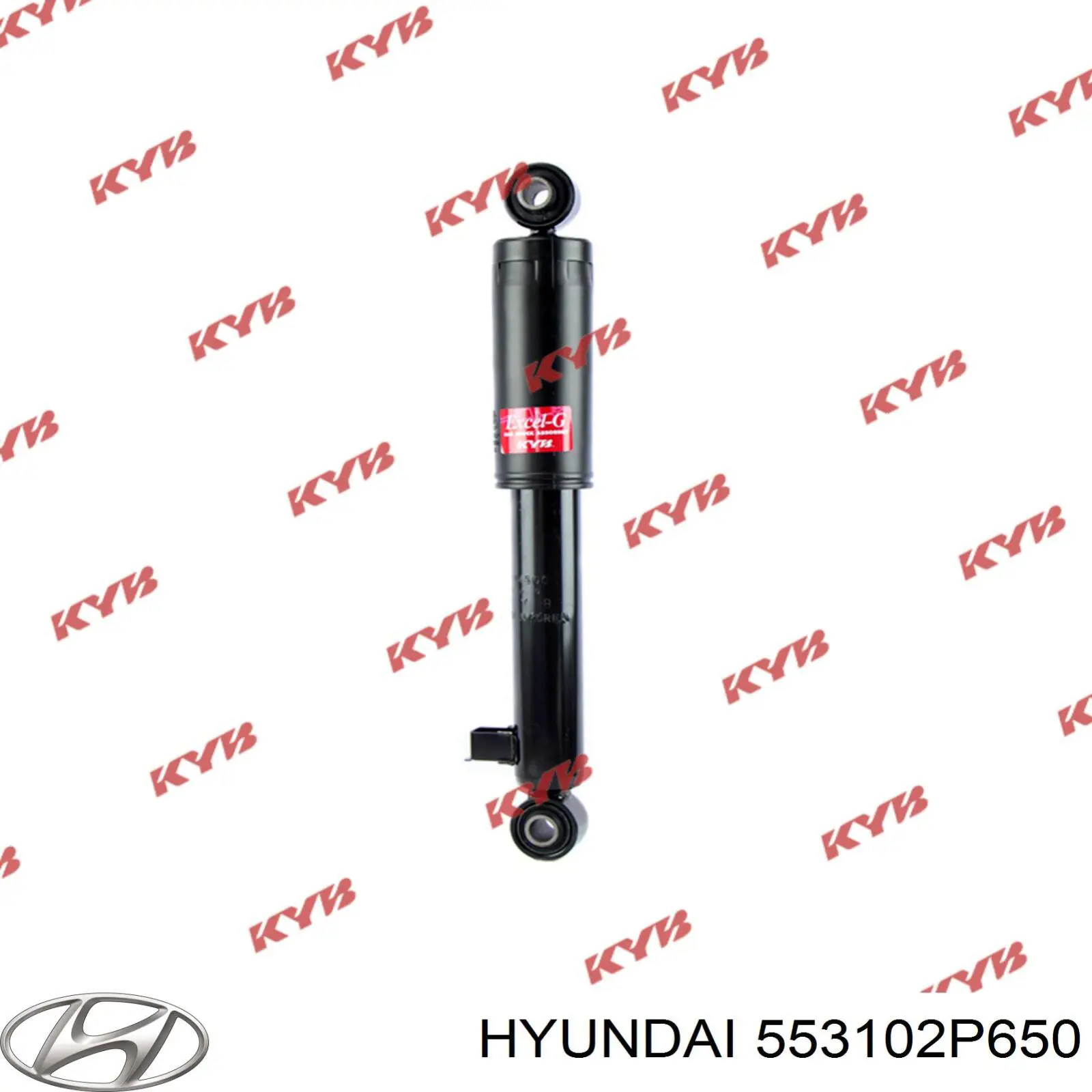 Амортизатор задний 553102P650 Hyundai/Kia
