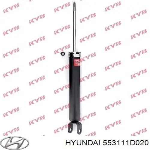 Стойка амортизатора задняя Hyundai/Kia 553111D020 цена, от 39.91 USD