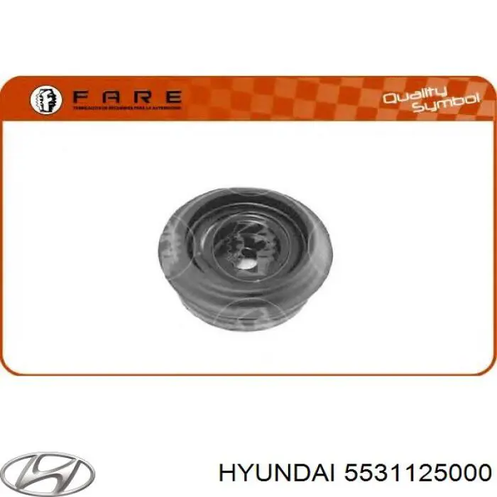 Опора заднего амортизатора Hyundai/Kia 5531125000 цена, от 20.11 USD