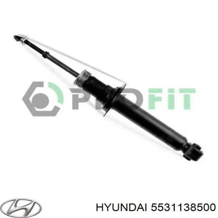 Стойка амортизатора задняя Hyundai/Kia 5531138500 цена, от 46.82 USD
