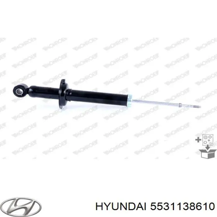 5531138610 Hyundai/Kia Amortecedor traseiro