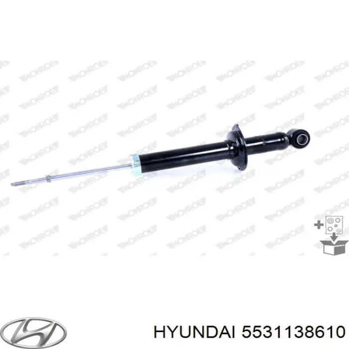 Amortiguador trasero 5531138610 Hyundai/Kia