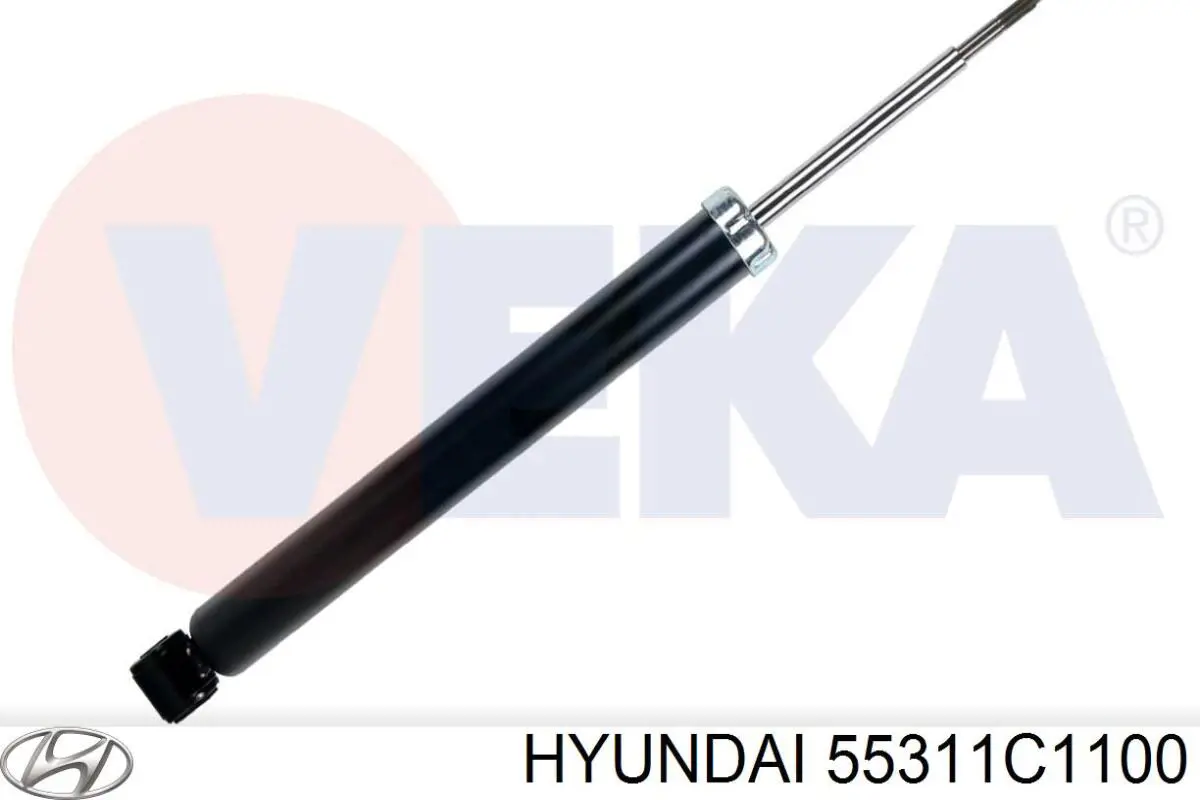 55311C1100 Hyundai/Kia амортизатор задний