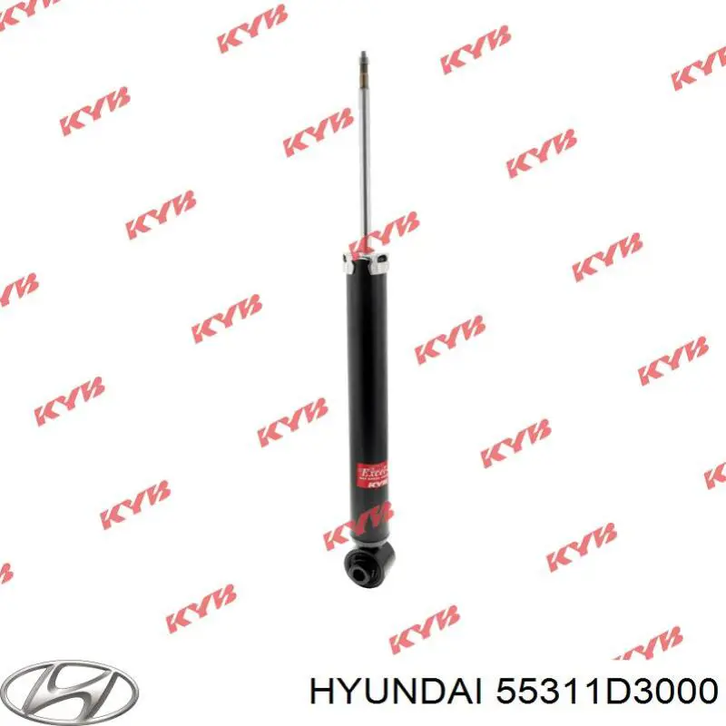 55311D3000 Hyundai/Kia amortecedor traseiro