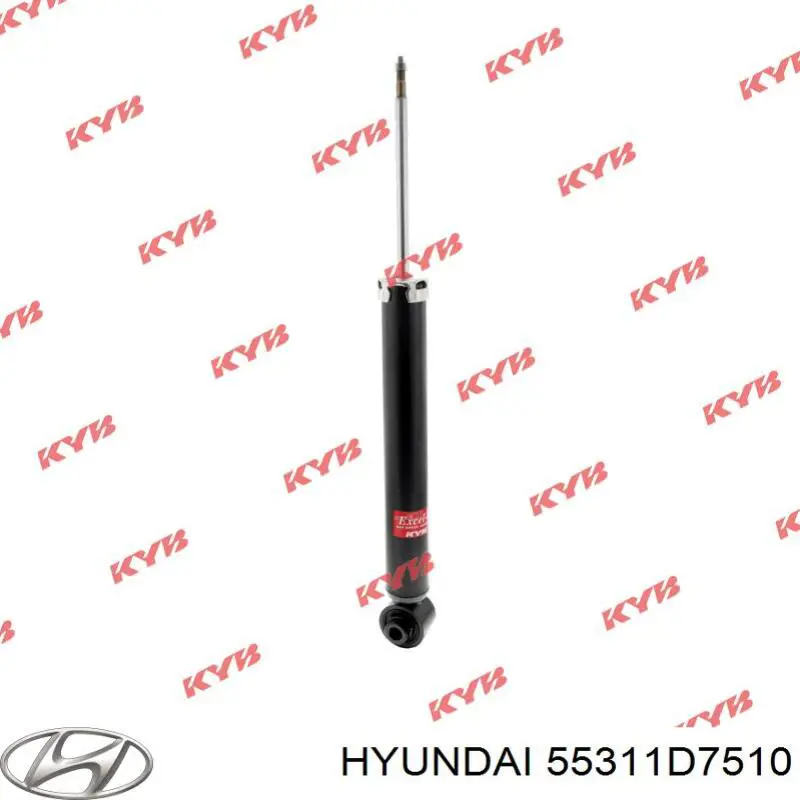 55311D7510 Hyundai/Kia Амортизаторы задние