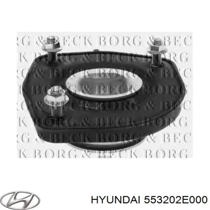 553202E000 Hyundai/Kia опора амортизатора заднего правого