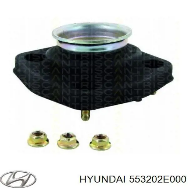 Купить 553202E000 Hyundai/Kia Опора амортизатора заднего правого