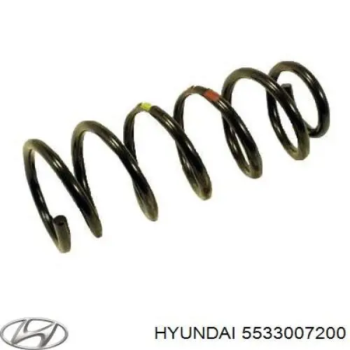 Пружина амортизатора Hyundai/Kia 5533007200 цена, от 85.56 USD