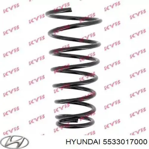 Купить 5533017000 Hyundai/Kia Пружина подвески