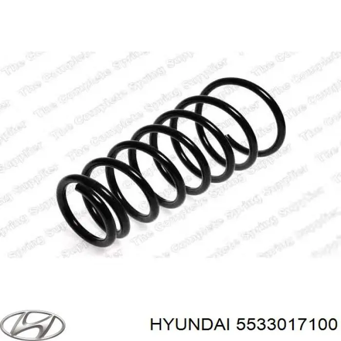 5533017100 Hyundai/Kia пружина задняя