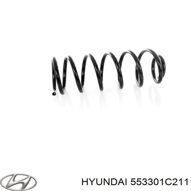 Купить 553301C211 Hyundai/Kia Пружина подвески