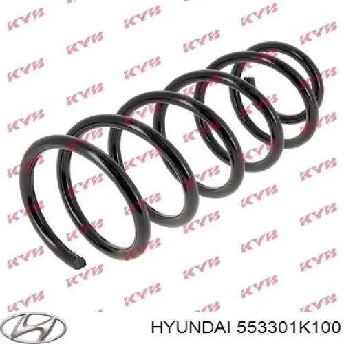 Пружина амортизатора Hyundai/Kia 553301K100 цена, от 33.42 USD