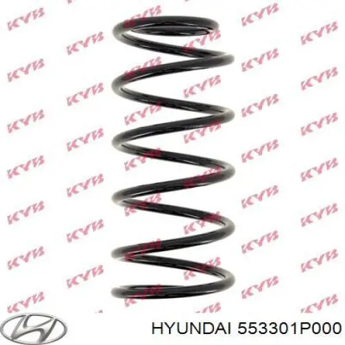 553301P000 Hyundai/Kia пружина задняя