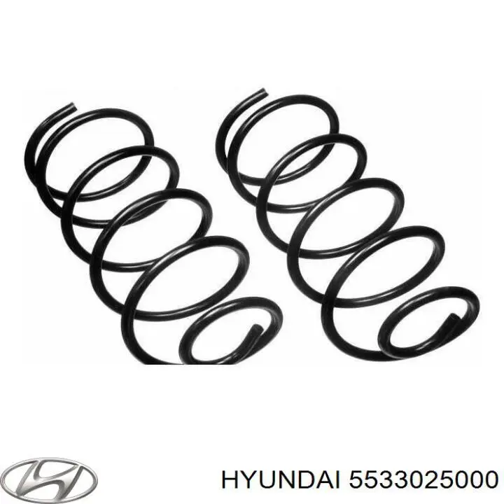 Пружина задняя Hyundai/Kia 5533025000