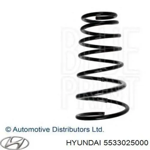 Пружина амортизатора Hyundai/Kia 5533025000 цена, от 27.74 USD