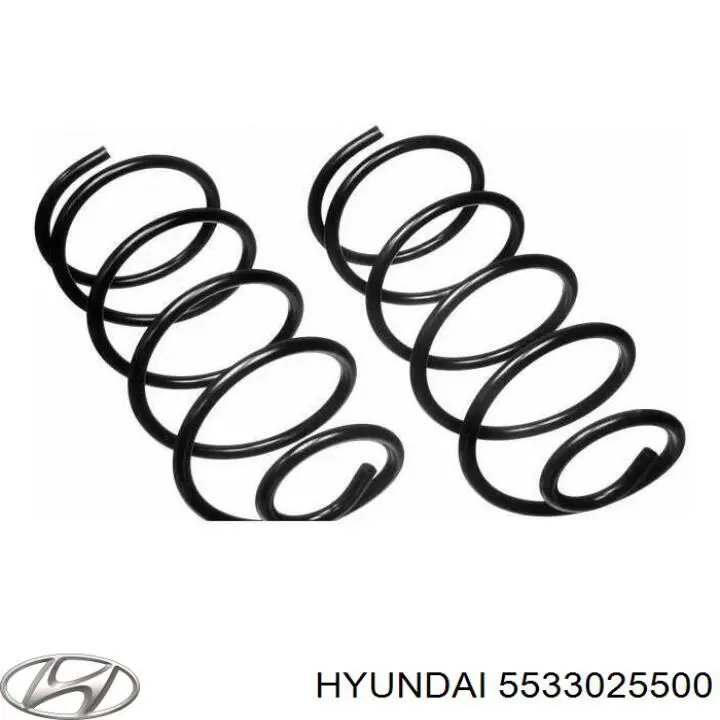 Задняя пружина 5533025500 Hyundai/Kia