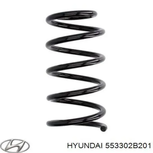 Пружина амортизатора Hyundai/Kia 553302B201 цена, от 28.25 USD