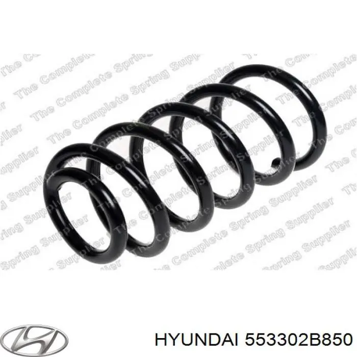 553302B850 Hyundai/Kia пружина задняя