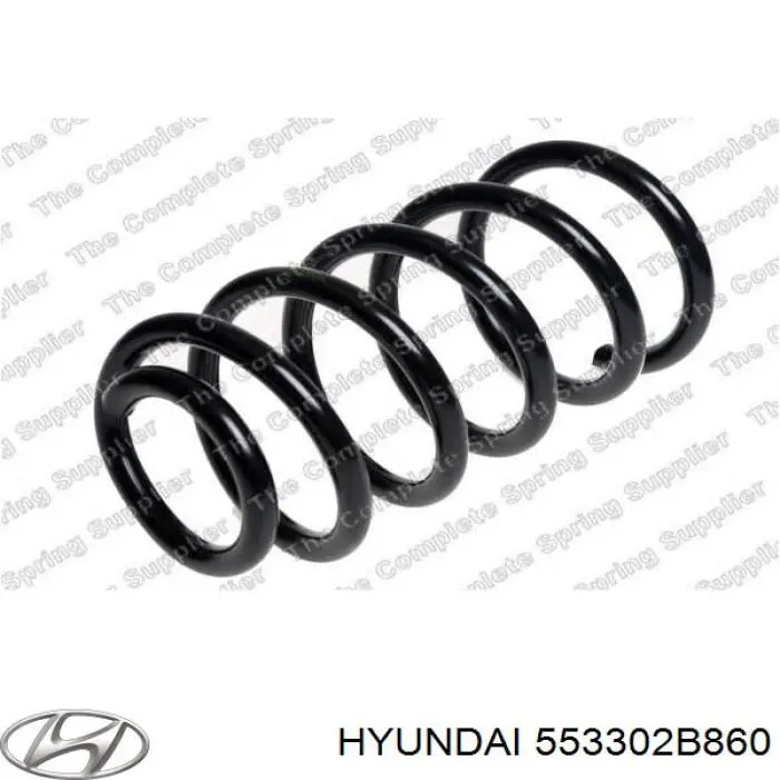 553302B860 Hyundai/Kia пружина задняя