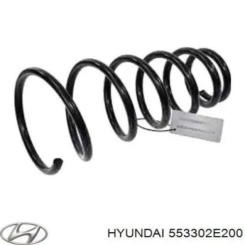 Купить 553302E200DS Hyundai/Kia Пружина подвески