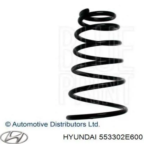 Задняя пружина 553302E600 Hyundai/Kia