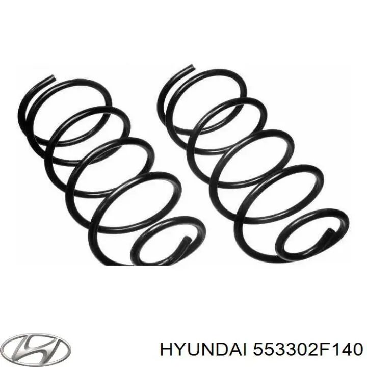 553302F140 Hyundai/Kia пружина задняя
