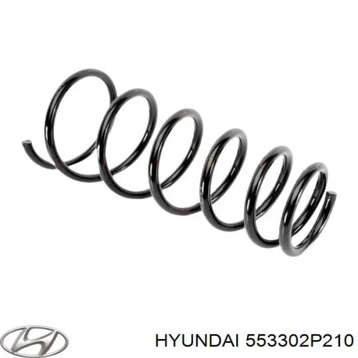 Задняя пружина 553302P210 Hyundai/Kia