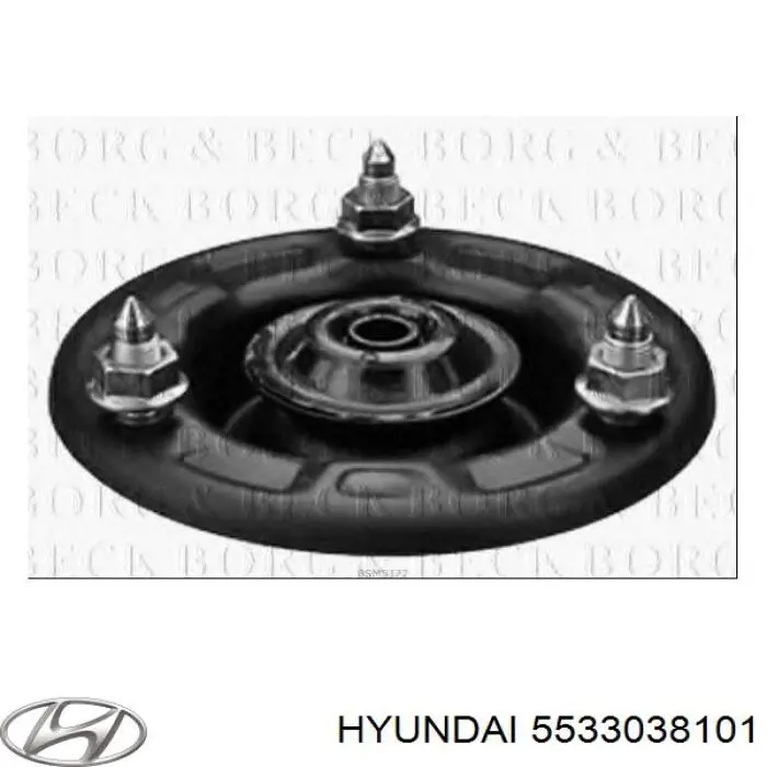 5533038101 Hyundai/Kia опора амортизатора заднего