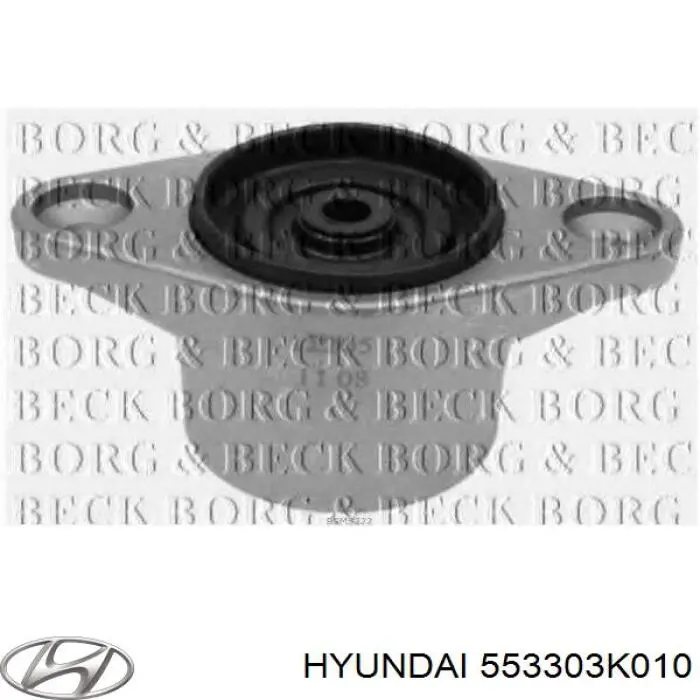 Опора амортизатора заднего левого 553303K010 Hyundai/Kia