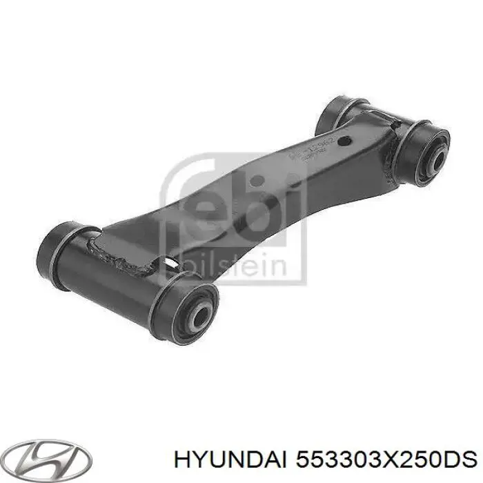 553303X250DS Hyundai/Kia Пружина подвески задняя