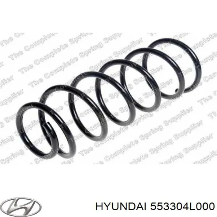 553304L000 Hyundai/Kia Пружина подвески задняя