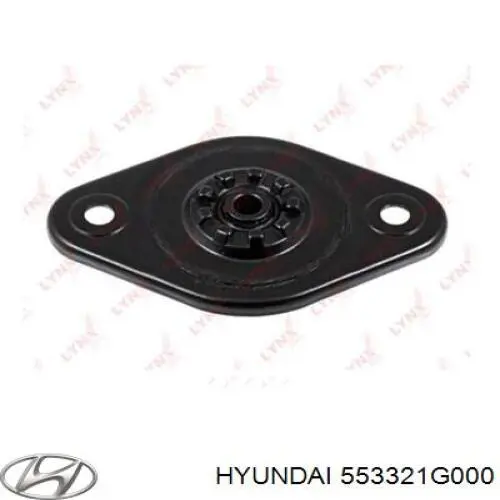 Caja de muelle, Eje trasero, inferior 553321G000 Hyundai/Kia