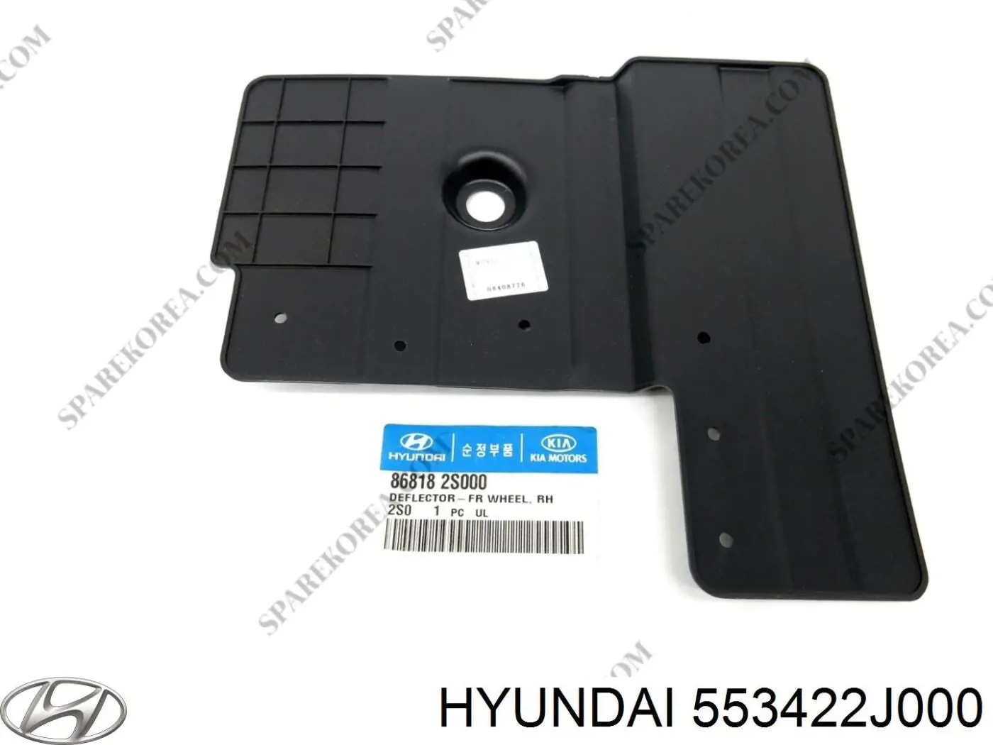 Сайлентблок верхнего заднего рычага Hyundai/Kia 553422J000