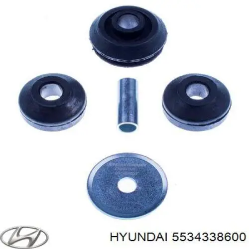 Купить 5534338600 Hyundai/Kia Втулка штока амортизатора заднего