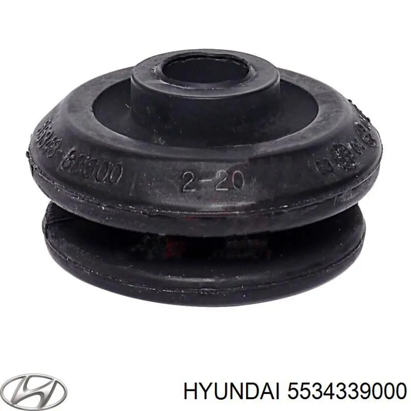 5534339000 Hyundai/Kia втулка штока амортизатора заднего