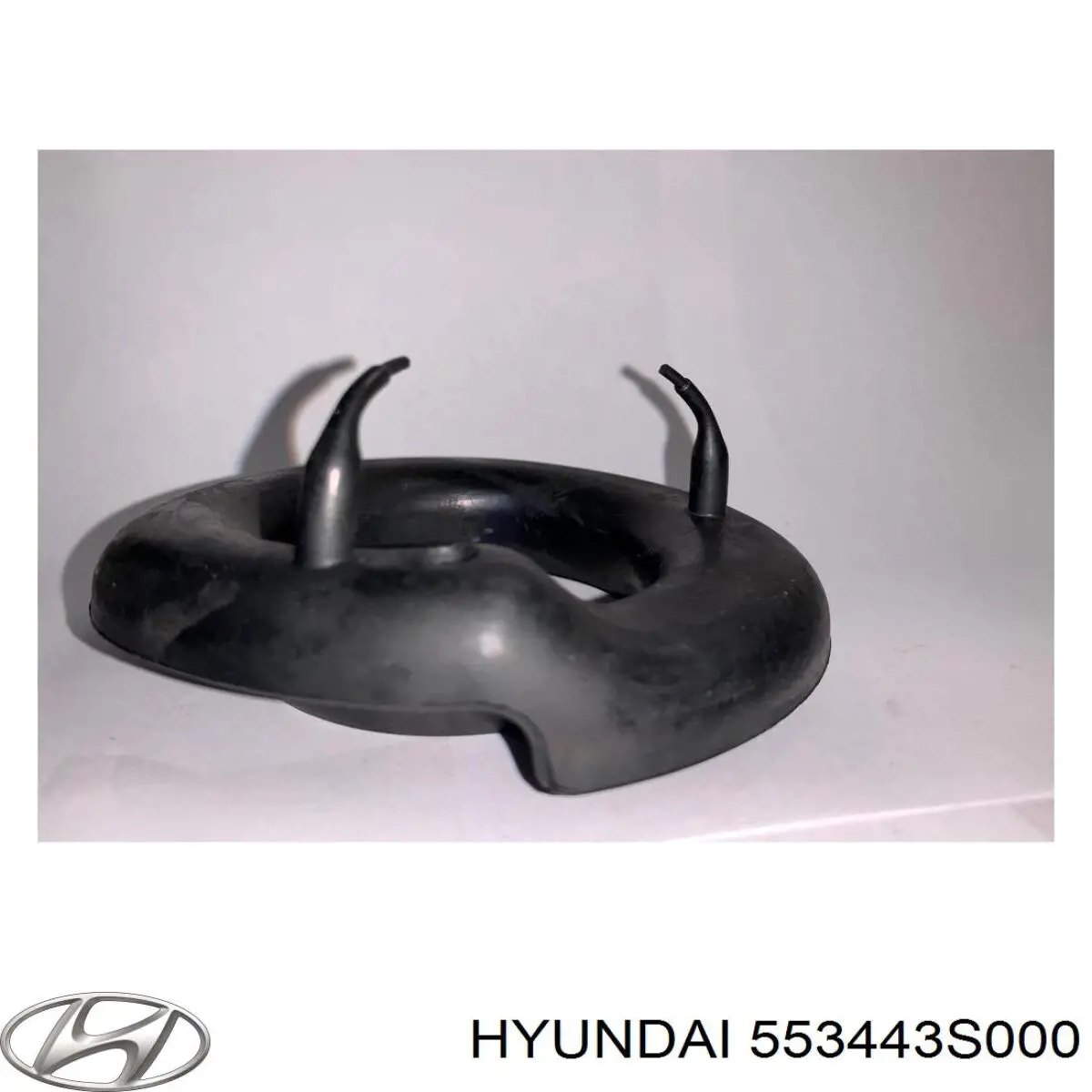 Espaçador (anel de borracha) da mola traseira inferior para Hyundai I40 (VF)