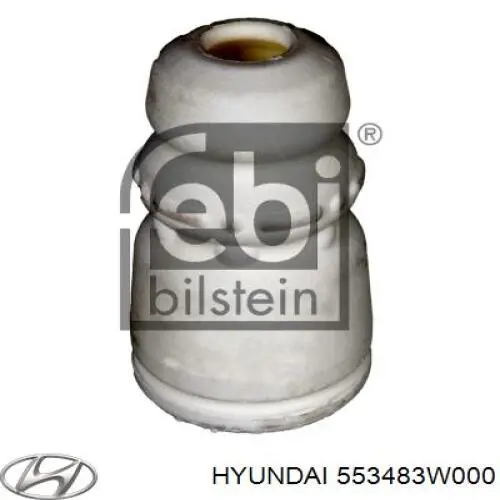 Буфер (отбойник) амортизатора заднего Hyundai/Kia 553483W000