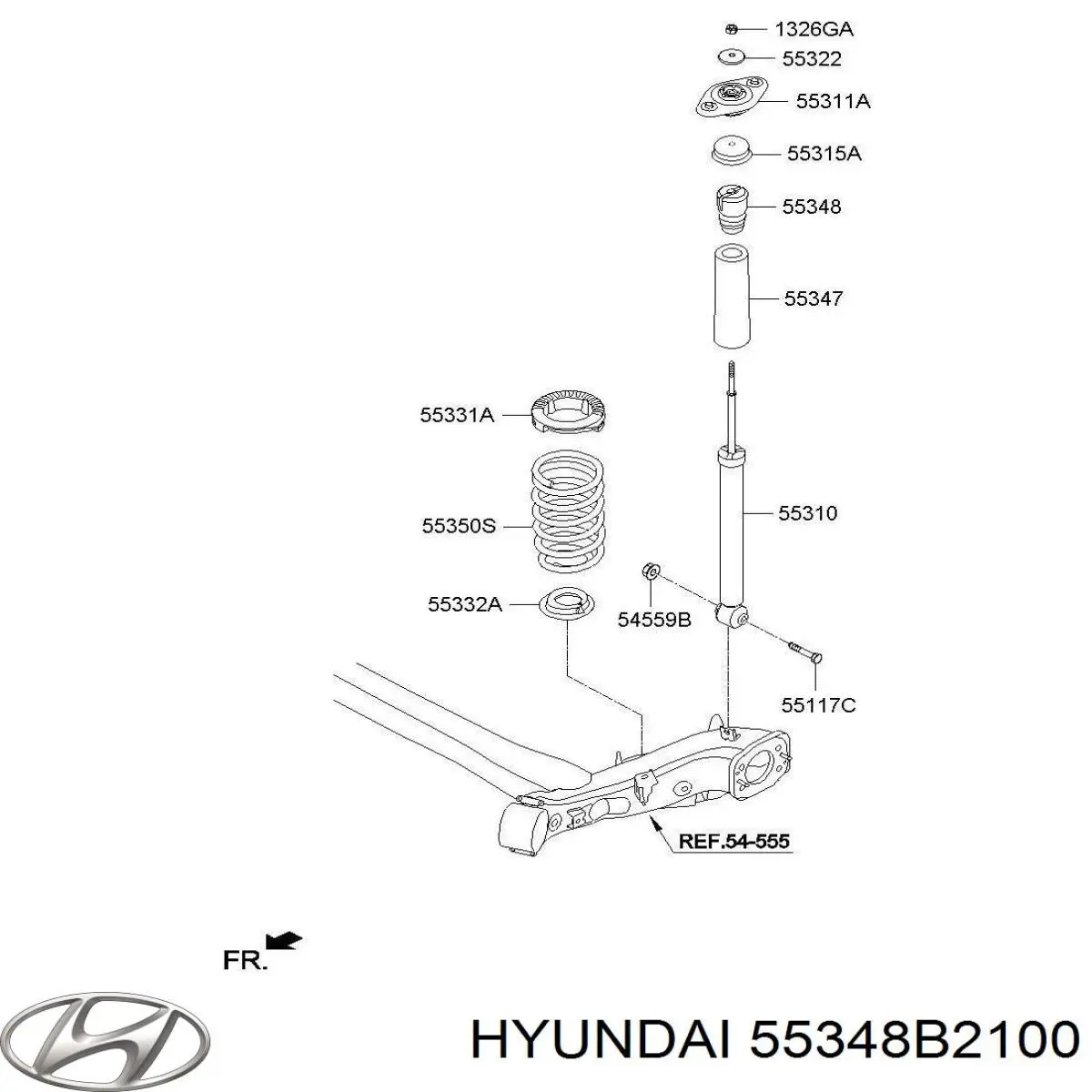  55348B2100 Hyundai/Kia